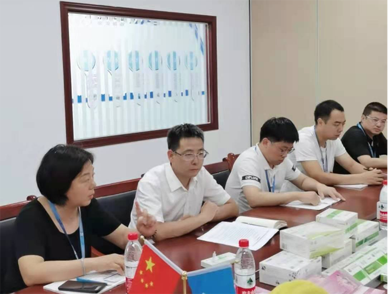 省藥品監(jiān)督管理局第一分局局長(zhǎng)張淼一行蒞臨深藍(lán)醫(yī)療考察調(diào)研